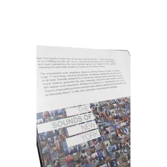 Harman Kardon Logic 7 The Sounds Of New York 5.1 Demo Disc - Picture 4 of 4